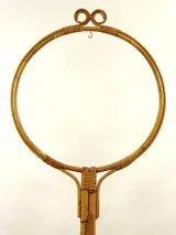 Vintage Rotan Plantenstandaard / Vogelkooi Houder – Jaren 60 – foto 3 – kavel bij De Kringwinkel, Antwerpen