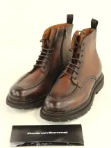 FLECS herenboots in bruin leder – maat 46 – Made in Italy – nieuw – kavel bij De Kringwinkel, Antwerpen