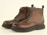FLECS herenboots in bruin leder – maat 46 – Made in Italy – nieuw – foto 2 – kavel bij De Kringwinkel, Antwerpen