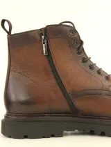 FLECS herenboots in bruin leder – maat 46 – Made in Italy – nieuw – foto 5 – kavel bij De Kringwinkel, Antwerpen