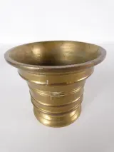 Set van 5 messing vijzels met stamper – foto 3 – kavel bij De Kringwinkel, Heverlee