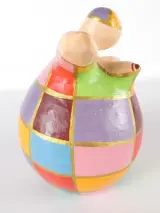 Handgemaakt papier-maché beeldje – foto 6 – kavel bij De Kringwinkel, Heverlee