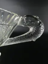 Vintage schaal van helder geperst glas – foto 5 – kavel bij De Kringwinkel, Heverlee