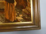 Klassiek Wandtapijt in Houten Lijst – foto 3 – kavel bij De Kringwinkel, Diest