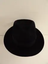 Vintage Wegener Fedora van Zwart Wolvilt – foto 2 – kavel bij De Kringwinkel, Leopoldsburg