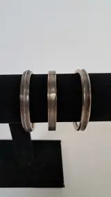 Drie zilveren armbanden met A800-keurmerk – kavel bij De Kringwinkel, Turnhout