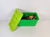 Lego set gekleurde bouwstenen met opbergdoos van lego – kavel bij De Kringwinkel, Turnhout