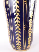 Vintage porseleinen vaas met verguld decor – foto 4 – kavel bij De Kringwinkel, Heverlee