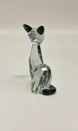 Kristallen kattenbeeldje Swarovski – foto 2 – kavel bij De Kringwinkel, Aalst