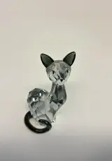 Kristallen kattenbeeldje Swarovski – foto 5 – kavel bij De Kringwinkel, Aalst