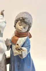 Porselein beeldje Lladró Winter Frost – foto 6 – kavel bij De Kringwinkel, Aalst