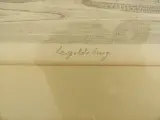Lithografie stadsgezicht Leopoldsburg door Guy Desarzens – foto 4 – kavel bij De Kringwinkel, Leopoldsburg