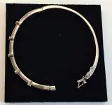 Zilveren armband met kleine steentjes – foto 6 – kavel bij De Kringwinkel, Aalst