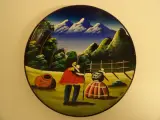 Handbeschilderd keramieken wandbord uit Peru (Cusco) – kavel bij De Kringwinkel, Leopoldsburg