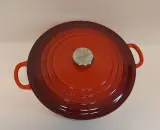 Rode Le Creuset braadpan gietijzer 28 cm – foto 2 – kavel bij De Kringwinkel, Aalst