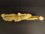Handgesneden spekstenen tijger/leeuwin sculptuur – foto 5 – kavel bij De Kringwinkel, Leopoldsburg