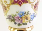 Elegante Italiaanse Alfa porseleinen sierset | Sierurn en twee kandelaars – foto 5 – kavel bij De Kringwinkel, Heverlee