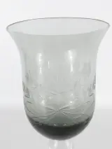 14 vintage gekleurde wijnglazen met gravures – foto 10 – kavel bij De Kringwinkel, Heverlee