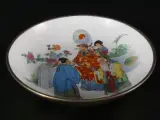 4 vergulde Chinese porseleinen borden – foto 7 – kavel bij De Kringwinkel, Heverlee