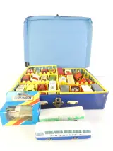 Set vintage Matchbox speelgoedauto's met koffer – kavel bij De Kringwinkel, Heverlee