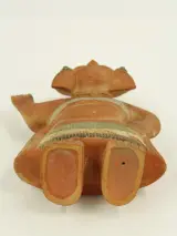 Set van 3 Mexicaanse terracotta figuren - precolumbiaans geïnspireerde stijl – foto 5 – kavel bij De Kringwinkel, Antwerpen