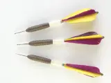 Set van 3 vintage stalen dartpijlen – kavel bij De Kringwinkel, Heverlee