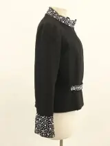 Zwarte damesblazer met strass steentjes maat 38 – foto 5 – kavel bij De Kringwinkel, Antwerpen