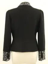 Zwarte damesblazer met strass steentjes maat 38 – foto 6 – kavel bij De Kringwinkel, Antwerpen