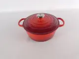 Le Creuset gietijzeren braadpan/cocotte – kavel bij De Kringwinkel, Heverlee