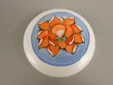Keramieken Artihove Art pot met deksel en fantasievolle decors – foto 4 – kavel bij De Kringwinkel, Diest