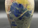 Studio Cristal vaas in pasteltinten - mondgeblazen en gesigneerd – foto 3 – kavel bij De Kringwinkel, Heverlee