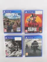 4 Populaire PS4-games – kavel bij De Kringwinkel, Heverlee