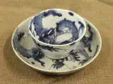 2-delig blauw-wit porseleinen set – schaal en kommetje – foto 2 – kavel bij De Kringwinkel, Antwerpen
