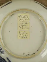 2-delig blauw-wit porseleinen set – schaal en kommetje – foto 6 – kavel bij De Kringwinkel, Antwerpen
