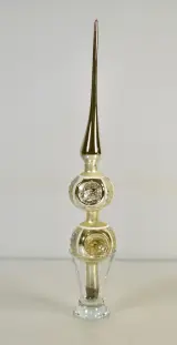 Set van 4 vintage glazen kerstboompieken, 20e eeuw – foto 4 – kavel bij De Kringwinkel, Turnhout