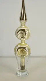 Set van 4 vintage glazen kerstboompieken, 20e eeuw – foto 5 – kavel bij De Kringwinkel, Turnhout