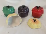 Set van 4 Le Creuset stoofpotjes – foto 2 – kavel bij De Kringwinkel, Oudenaarde