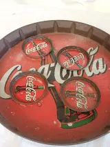 Vintage Coca-Cola plateau en onderleggers – foto 3 – kavel bij De Kringwinkel, Oudenaarde