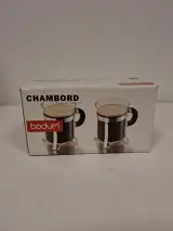 Bodum Chambord theepot met 2 glazen theekopjes – foto 4 – kavel bij De Kringwinkel, Ronse