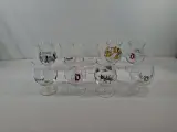 Set van 9 Duvel bierglazen met diverse opdrukken – kavel bij De Kringwinkel, Oudenaarde