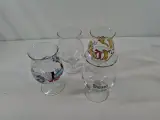 Set van 9 Duvel bierglazen met diverse opdrukken – foto 3 – kavel bij De Kringwinkel, Oudenaarde