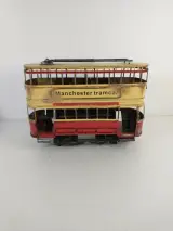 Vintage metalen model Manchester tramcar – foto 3 – kavel bij De Kringwinkel, Turnhout