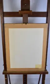 Gesigneerd vrouwenportret, gedateerd 1908 – foto 5 – kavel bij De Kringwinkel, Turnhout