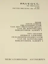 Pieter Bruegel de Oude – De prenten – Mercatorfonds, 1976 – foto 3 – kavel bij De Kringwinkel, Antwerpen