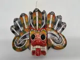 Traditioneel Sri Lankaans Naga Raksha masker handgesneden hout – foto 2 – kavel bij De Kringwinkel, Gent