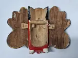 Traditioneel Sri Lankaans Naga Raksha masker handgesneden hout – foto 8 – kavel bij De Kringwinkel, Gent