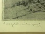 Romain Malfliet (1910-2006) ets 'Droogdok Antwerpen' – foto 8 – kavel bij De Kringwinkel, Antwerpen