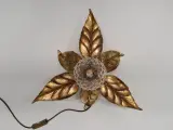 Willy Daro voor Massive - Vintage messing bloemen-tafellamp, België jaren ’70 – foto 6 – kavel bij De Kringwinkel, Gent