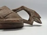 Set van twee handgesneden houten wandmaskers uit Afrika en Mexico – foto 7 – kavel bij De Kringwinkel, Gent