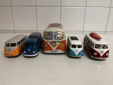 5 Volkswagen miniatuurbusjes – kavel bij De Kringwinkel, Liedekerke